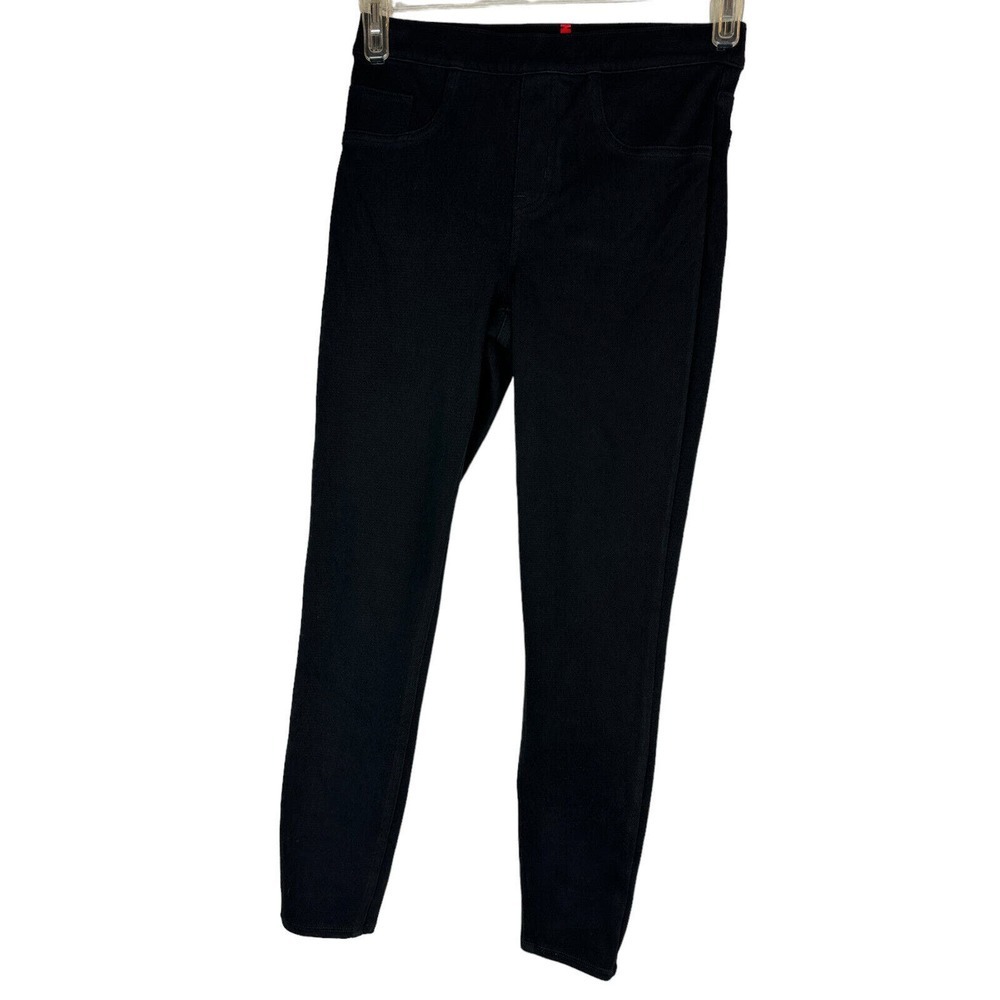 Spanx Jean-ish Ankle Leggings 20018r Black Pull On Stretch Women's Size Small - Picture 4 of 14